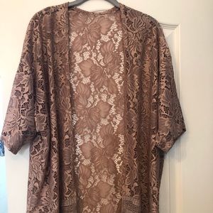 Lace cover up